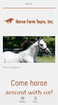 Mobile Screenshot of horsefarmtours.com